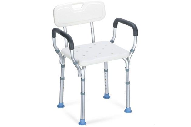 9 Best Bath Chairs For Disabled Adults Helpful Bathroom Accessory   OasisSpace Heavy Duty Shower Chair For Disabled Adults 630x420 