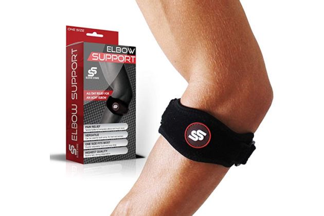 10 Best Elbow Braces For Tendonitis Manage The Effects   Sleeve Stars Tennis Elbow Brace 630x420 