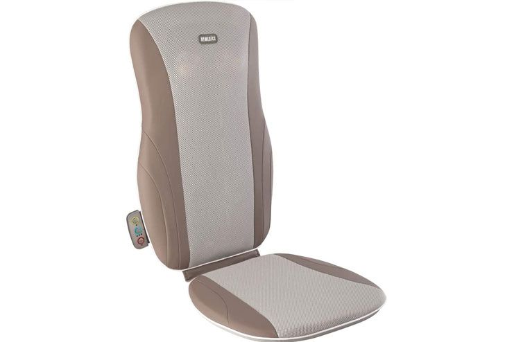 HoMedics Shiatsu Back Massage Cushion with Adjustable Speeds and Comforting Heat