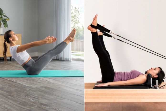 Pilates-Mat-vs-Reformer